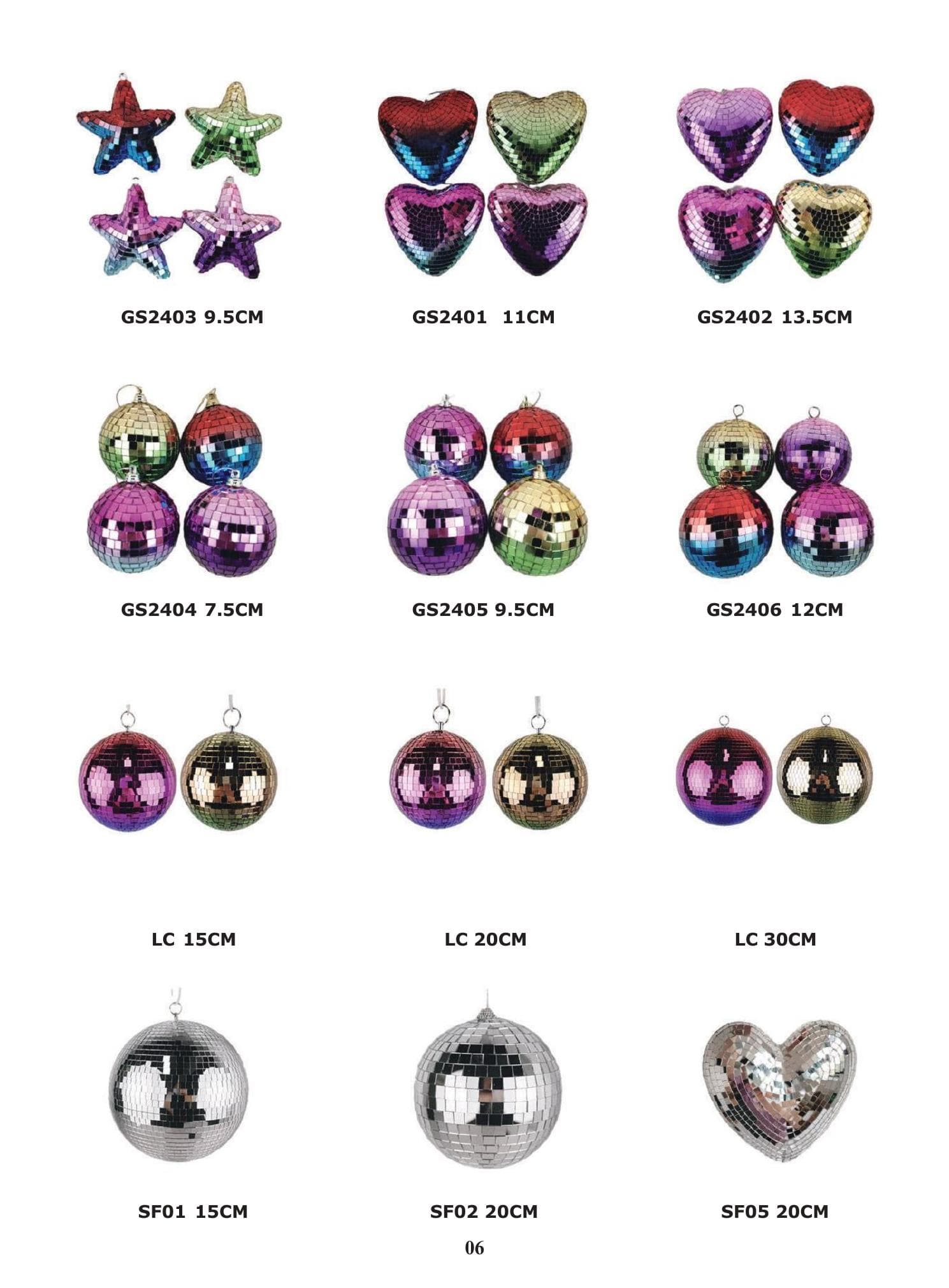 Christmas Ball Sets catalog collection